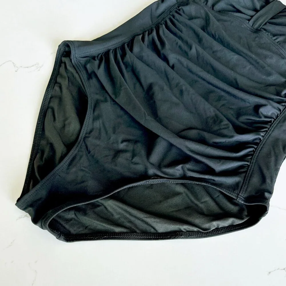 NWT Tempt Me Ruched Halter One Piece Swimsuit - Picture 8 of 12